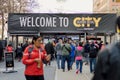 Super Bowl City 50 Entrance in San Francisco